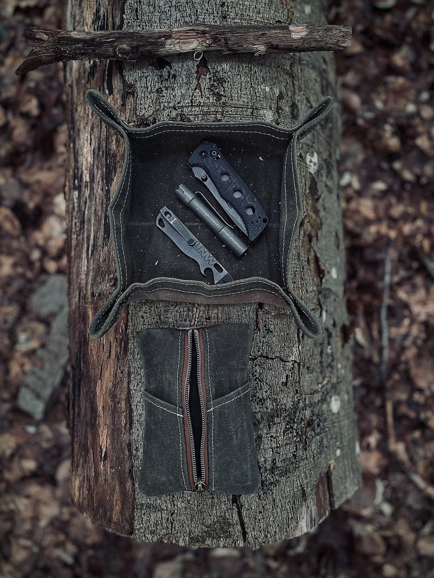 No. 39 Versatile Waxed Canvas Tray | Outdoor Gear & Home Organizer