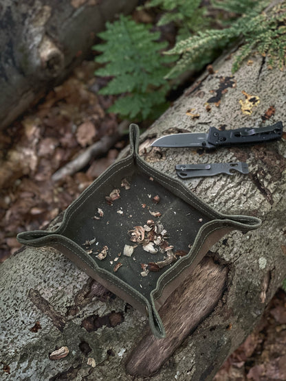 No. 39 Versatile Waxed Canvas Tray | Outdoor Gear & Home Organizer