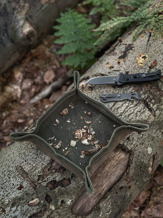 No. 39 Versatile Waxed Canvas Tray | Outdoor Gear & Home Organizer